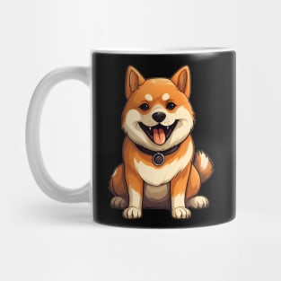 Cartoon Shiba Inu Dog - Cute Shiba Inu Mug